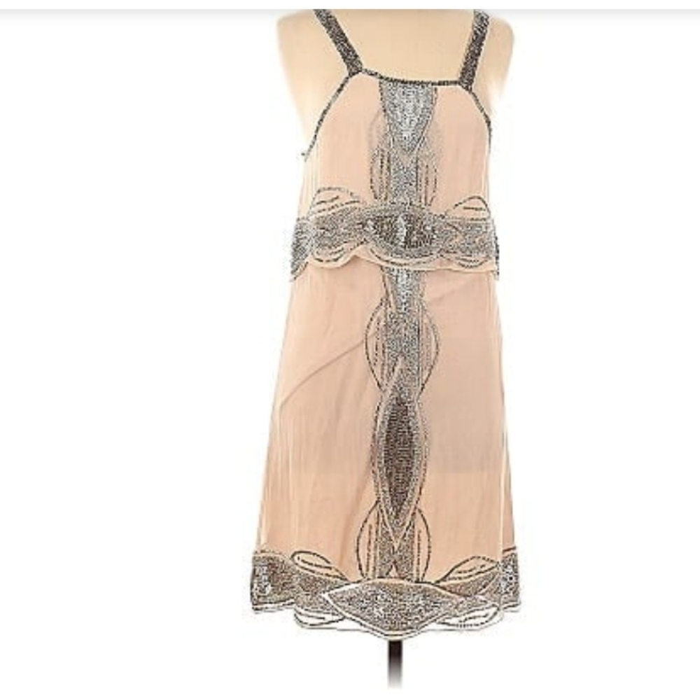 PARKER Sequins Silk Dress - Picture 6 of 16